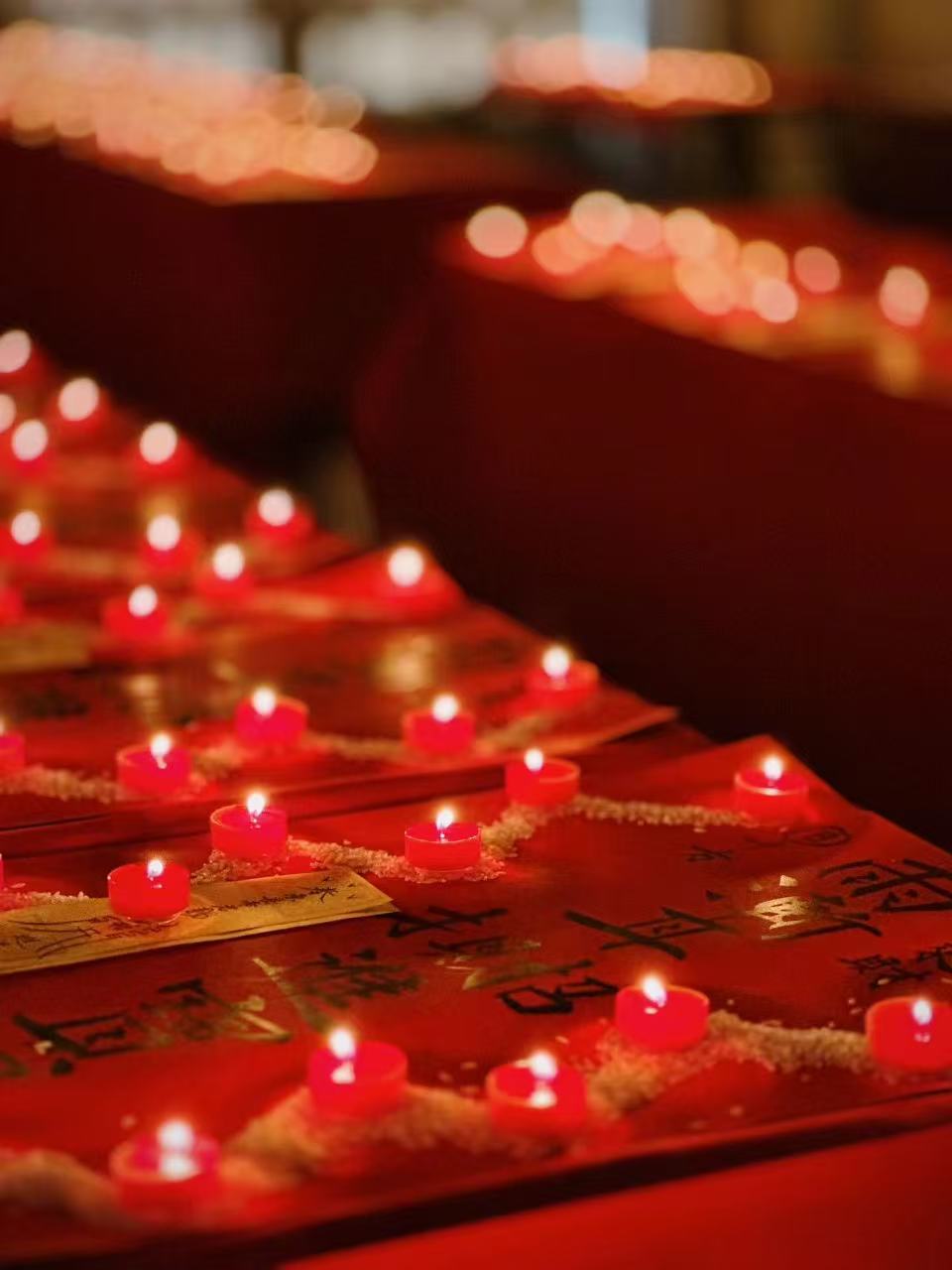 Monthly Candle Array Rituals · 每月灯阵法事