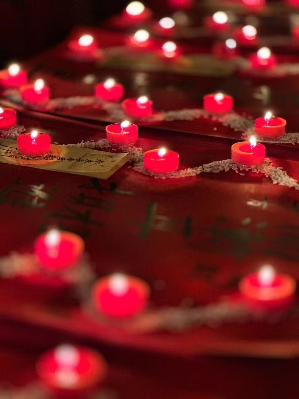 Monthly Candle Array Rituals · 每月灯阵法事