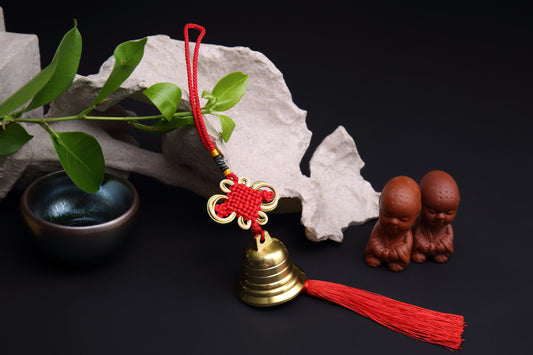 Brass Feng Shui Wind Chime · 黄铜风铃化解风水五黄二黑化煞专用