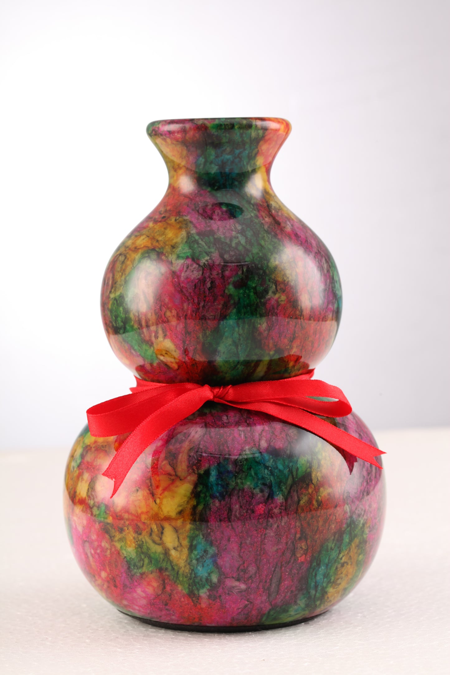 Seven-color Jade Gourd · 七彩玉石葫芦